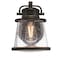 Westinghouse Fixture Wall Outdoor 60W Dusk to Dawn Emma Jane Amber Brnz Clear Seed Glass 6121500 - alternate 1